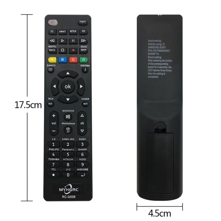 Universal%20TV%20Remote%20Control%20for%20Samsung%20LG%20Sony%20Philips%20Sharp,%20Panasonic%20TCL%20Toshiba%20Hitachi%20VIZIO%20HAIER%20TV%20remote%20-%20Image%202