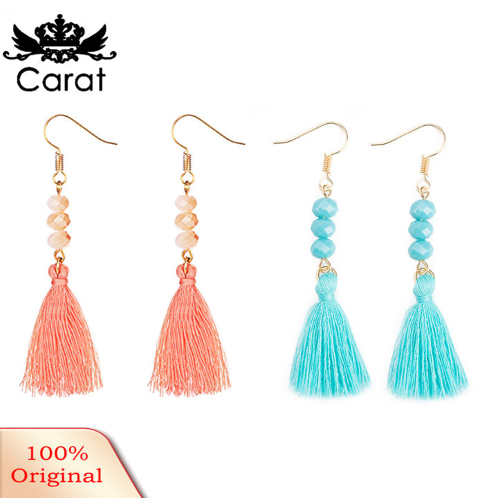 Bohemian%20rylic%20Bead%20Women%20Girls%20Tassel%20Hook%20Earrings%20Long%20Dangle%20Party%20Jewelry%20-%20Image%203