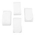 Tennis Racquet Frame Sticker Racket Head Guard Tape Soft and Elastic Perfect Fitting Lightweight 4PCS for Sports Equipment Care.