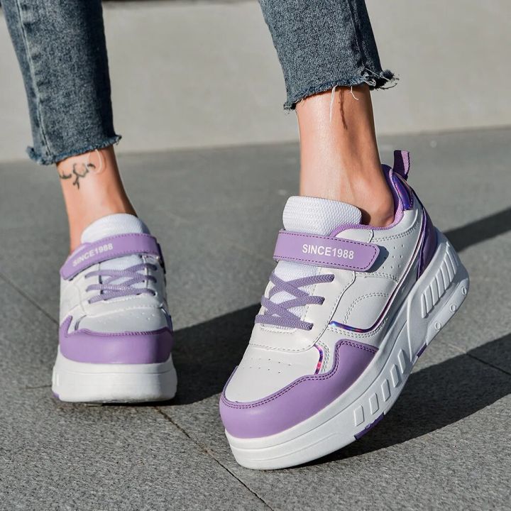 New%20Roller%20Skate%20Shoes%20For%20Boys%20Girls%20Kids%20Children's%20Four%20Wheels%20Detachable%20Fashion%20Outdoor%20Sports%20Street%20Skateboard%20Sneakers%20-%20Image%203