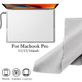 【FUPANG】Microfiber Dustproof Cleaning Cloth Keyboard Blanket Cover Laptop Screen Cleaner Kit for Pro 13/15/16 Inch.