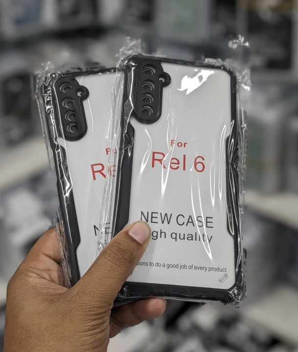 Xundd%20Case%20For%20Realme%206%20Case%20Shockproof%20Transparent%20Bumper%20Back%20Phone%20Cover%20-%20Image%203