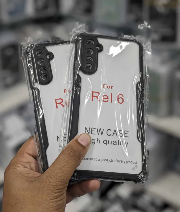 Xundd%20Case%20For%20Realme%206%20Case%20Shockproof%20Transparent%20Bumper%20Back%20Phone%20Cover%20-%20Image%203