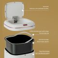 Trash Sensor Smart Touchless Induction Lid Can Bin With Wastebasket Capacity Bathroom For Kitchen Large Trash Electric. 