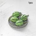 Dollhouse Watermelon Party Toys Kitchen Scenery Supplies Ornaments.