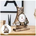 Ship Table Clock Showpiece. 