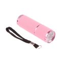 1Pc 9 LED UV Flashlight Ultra Violet Torch Light Lamp For Cure Epoxy Resin Adhesive Glue DIY Jewelry Making Tool. 