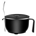 【Cathery Baby Store】Large Capacity 304 Stainless Instant Noodle Bowl Lunch With Lid Food Cup Children Japanese Spoon. 