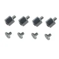3Set M.2 SSD Screw Kit NGFF NVME SSD Standoff Mounting M.2 NGFF/NVMe Screw Set Stand Off Screw Hex Nut for A- M.2 SSD. 