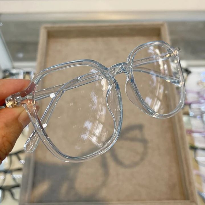 Transparent Blue Light Blocking Glasses Computer Glasses for UV Protection Anti Eyestrain Lightweight Frame Eyewear Men Women