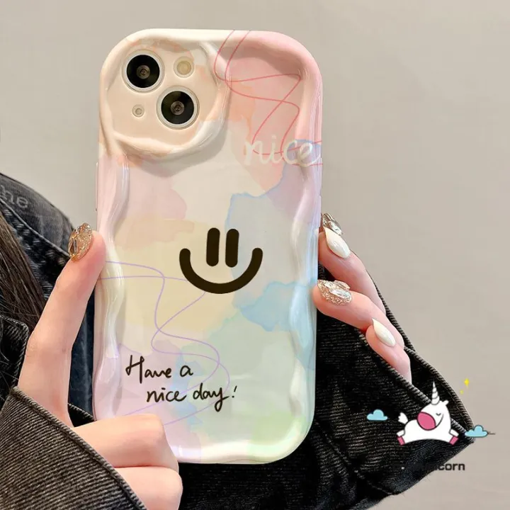 Gradient%20Dreamy%20Watercolor%20Wavy%20Curved%20Edge%20Case%20For%20Realme%209i%2011%20C35%20C53%20C12%20C25%20C15%20C17%205i%208i%205s%206i%205%207%20C11%20C51%20C17%20C55%20C25s%20C30%20C25Y%20C31%20C20%20C21%20C33%20C21Y%20C3%20Smile%20Face%20Cover%20-%20Image%208