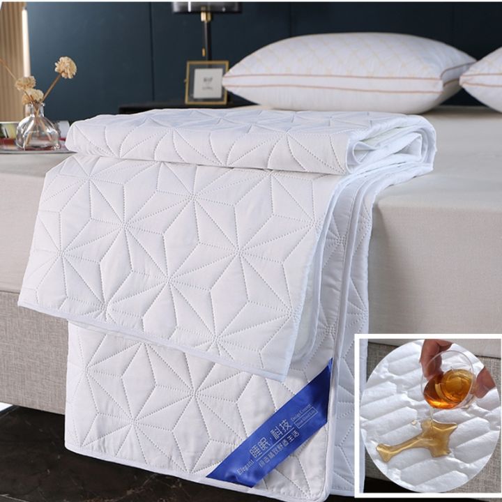 Waterproof%20Mattress%20Protection%20Bed%20Pad%20Thin%20Bed%20Mattress%20Cover%20Mat%20Non-Slip%20Bed%20Mat%20Quilting%20Bed%20Mattress%20Protector%20Pad%20Topper%20-%20Image%204