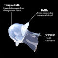 【beauty code store】1PCMedical Silicone Snore Apnea Aid Snore Stop Tongue Retainer Snoring Mouthpiece. 