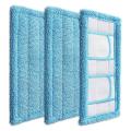 3Pcs Reusable Microfiber Mop Pads Compatible for Swiffer Sweeper Mops.