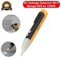 AC Voltage Detector NCV Non-Contact Tester Pen Voltmeter Sensor Test Range 90V to 1000V (Without Battery). 