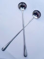 Steel Long handle Pickle Spoon Round Shape -1 Pieces-23cm/9 Inch. 