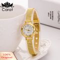【Nice Day Toy Findings Store
】(New) 2024women's fashion mesh fine alloy rhinestone band dial quartz bracelet wrist watch.