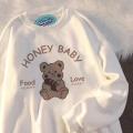 Children's Autumn Clothing White Hoodie Latest Girls Western Style Shirt Japanese Cartoon Cinnamoroll Babycinnamoroll Winter Top Clothes. 