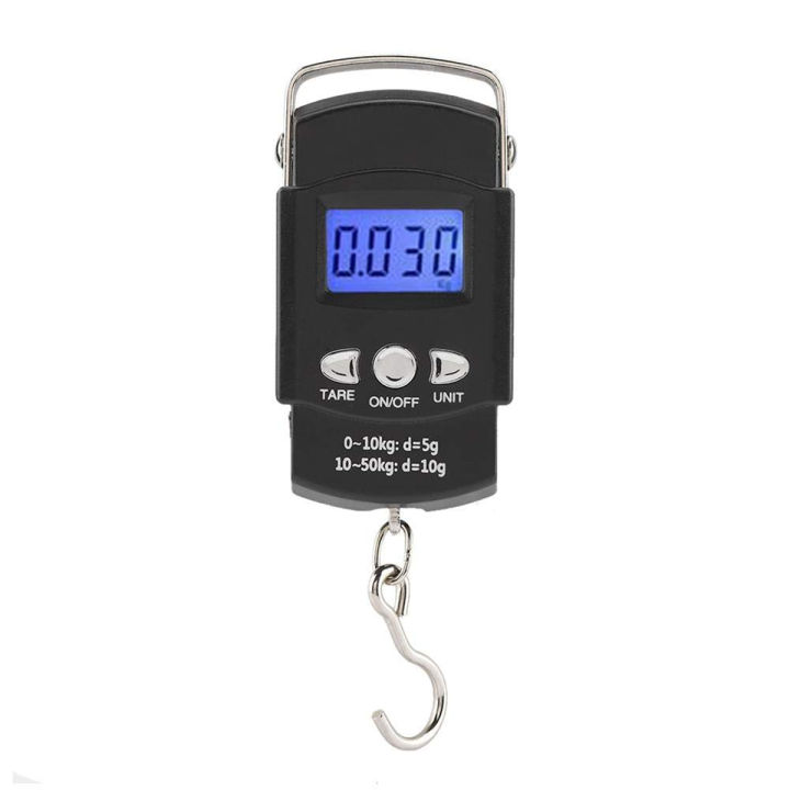 Digital Portable Weight Scale 50 Kg with LCD Screen Display and Blue ...