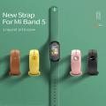 Xiaomi band 5 strap custom version For Mi band 5 strap replacement wristband universal strap silicone cartoon. 