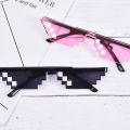 Thug Life Attitude Sunglasses 8 Bit Pixel Deal With IT Unisex Glass Eyewear New Fullhouse.