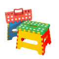 BD-05 dot plastic folding with handle, portable small stool for children.