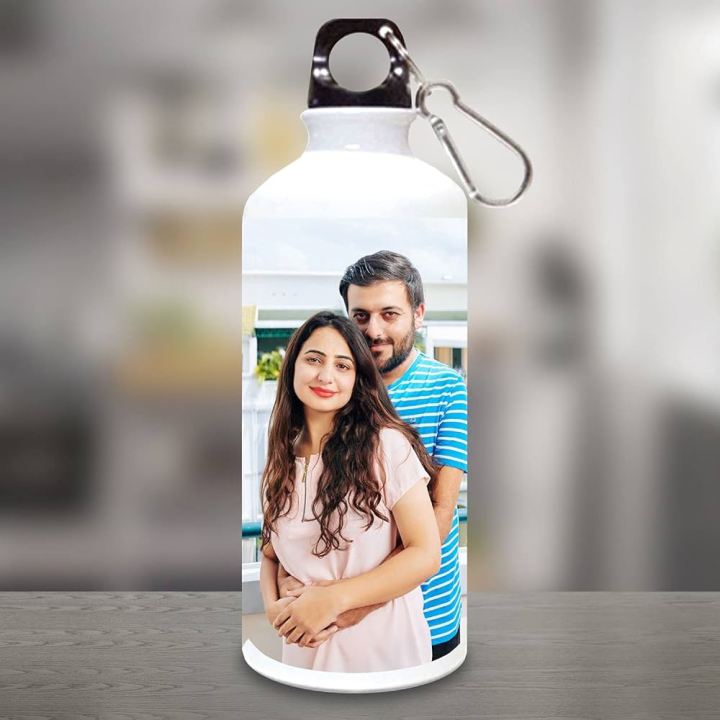 Aluminium Water Bottle print with Photo, Logo, Text ect (750 ml)