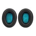 Replace Ear Pads Cushions Leather for Bose QuietComfort QC35 Headphones BK.