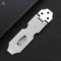 Door Lock Hasp Latch Heavy Duty Safety Padlock Clasp for Shed Door Container.