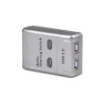 FJGEAR 2X USB 2.0 Auto Sharing Switch 2 Port HUB Adapter Switcher for 2 PC Printer USB Switch Devices Support Windows. 