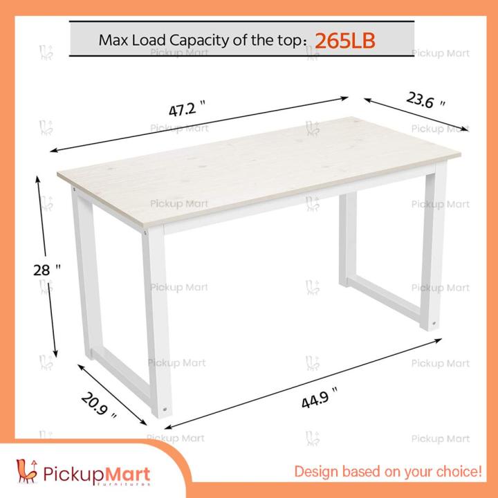 Metal Frame Workstation/ Study Table/ Computer Table/ Reading Table/ Writing desk/ Laptop Table FW-43