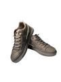 Genex Men Casual Leather Shoes Increase Height 8cm Shallow Cut One Foot Pedal Shoes. 