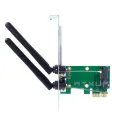 MINI PCIE to desktop PCI E built in wireless network adapter card board Bluetooth. 