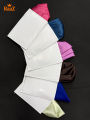 Solid Color Modern Artisan Pocket Square for Men.