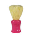 Multicolor Plastic Handle Comfortable Shaving Brush - Off White. 