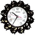 Elegant Floral Pattern Decorative Wall Clock 2026 for Home and Office.
