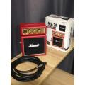 Marshall MS-2R Micro Amplifier.
