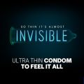 Durex Close Fit Invisible 49mm Small Better Fit Ultra Thin Condom - 10Pcs Pack. 
