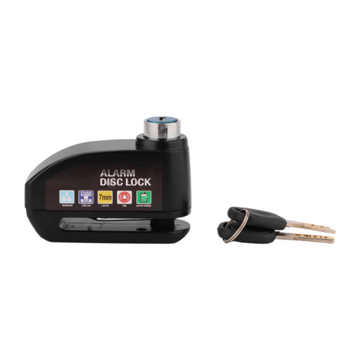 Motorcycle Bike Scooter Security Lock Motorcycle Alarm Disc Lock