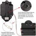 JAEEE Quartz Pendulum Trigger Clock Movement Chime Westminster Melody Mechanism Clock Kit with 3 Pairs of Hands. 