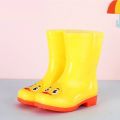 Cartoon Cute Duck Dolphin Children Rain Shoes for Boys Girls Waterproof PVC Rubber Non Slip Toddler Kids Rain Boots. 