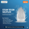 ES-300 Steam Iron Accessory – Teflon Plate for Long Lasting Performance.