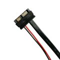 Frist link 6 inches Slimline 13 pin SATA Male to 22 Pin SATA Female Cable Adapter-SATAIII cable. 