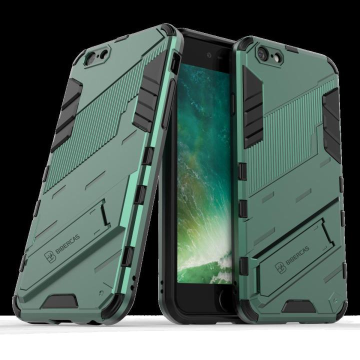 Shockproof Armor Phone Case For Apple iPhone 6 Plus/6s Plus Rugged Bracket Anti-Fall Protector Cover