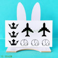 Waterproof Temporary Tattoo Sticker Crown aircraft Elephant Tatto Flash Tatoo Tatouage Wrist Foot Hand For Girl Women Men. 