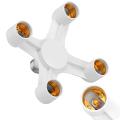 Led Light Bulb Adapter Holder Socket Base Splitter Converter (E27).