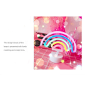 Rainbow Led Night Lamp Girls Bedroom Warm Night Light Room 3D Acrylic. 