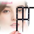 Reusable Eyebrow Ruler Golden Ratio Eyebrow Ruler Precise Tattoo Eyebrow Scale for Perfect 3 Point Positioning Stainless Vernier Caliper Measuring Tool Smooth Surface Eyebrow Ruler. 