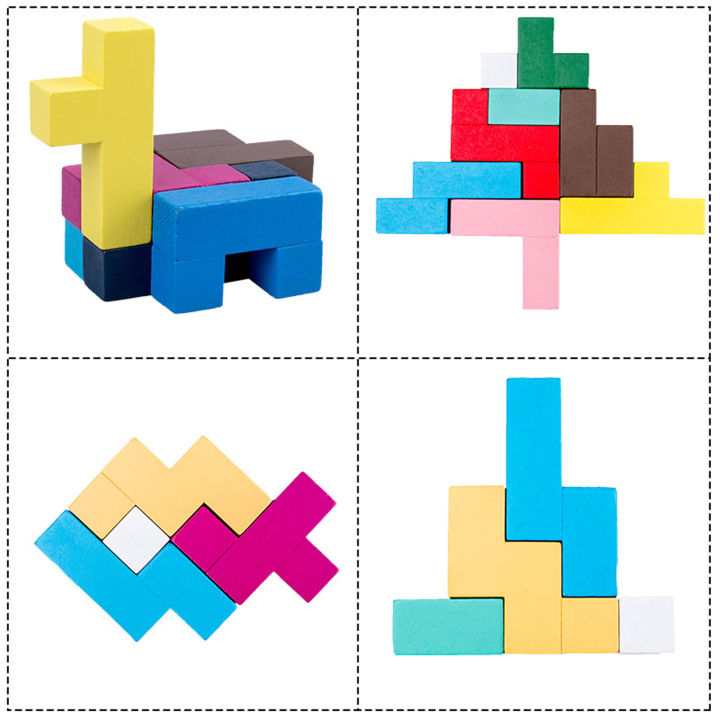 Wooden%20Building%20Toy,%20Wooden%20Blocks%20Toy%20Color%20Cognition%20Glossy%20Educational%20Safe%20for%20Adults%20for%20Kindergarten%20-%20Image%203