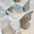12Pcs 3D Butterfly Wall Sticker Art Decal Room Party Wedding Decoration. 